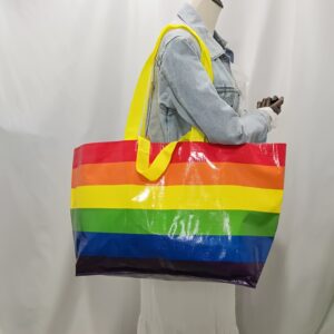 Customized Eco-Friendly Recyclable Handle Gift Bag Business Customers' Favourite with Personalized Logo Plastic Shopping Bags