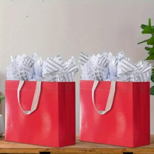Customized Logo Color Eco-Friendly Recycled Plastic Shopping Bag with Handle for Business Customers and Gifts