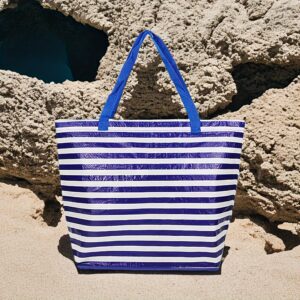 Customized Logo Color Recyclable Plastic Shopping Bag with Handle for Business Customers' Gifts