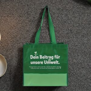 Customized Logo Color Recycled Shopping Bag Handle Plastic Gift Bag for Business Customers Eco-Friendly Plastic Bags for
