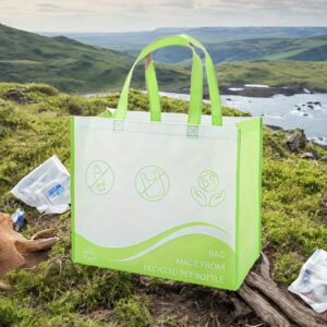 Customized Logo Eco-Friendly Recyclable Business Gift Bag Plastic Shopping Bags with Handle for Customers