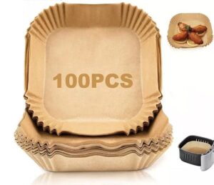 Eco-Friendly Air Fryer Steaming Oven with Food Grade Baking Paper Liner Disposable Paper Bowl for Air Fryer Cooking