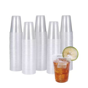 Supplier Offers Disposable Transparent Plastic Cup PET PP Blister Cup for Coffee Juice Tea Water Clear Cups