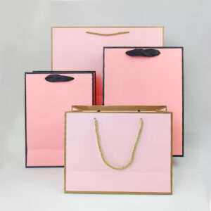 Wholesale Brown Kraft Paper Bags Low Price Digital Printing Seasonal Gift Bag Low MOQ China Supply